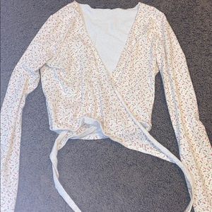 Brandy Melville wrap top